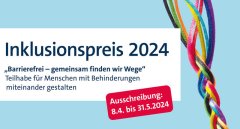 Inklusionspreis 2024 des Bezirks Oberbayern